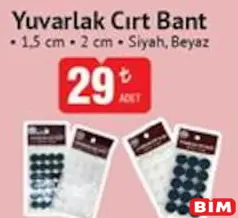 ÖREN BAYAN YUVARLAK CIRT BANT fiyat ve kampanya bilgisi